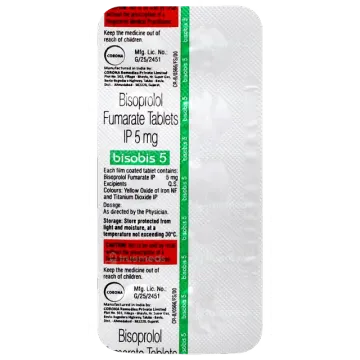 Bisobis A 5mg Tablet product image