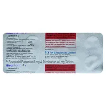 Bisopharm T 5 Tablet product image