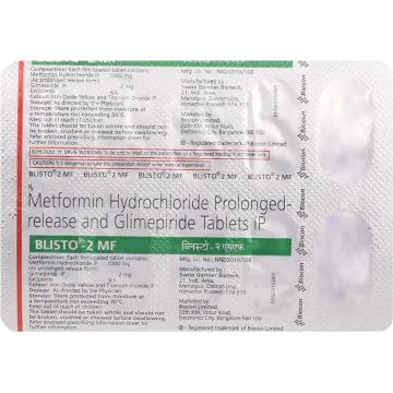 Blisto 2mf Tablet product image