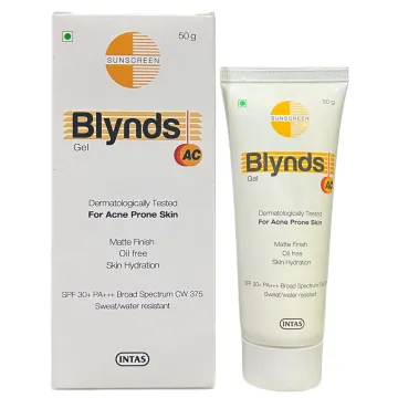 Blynds Ac Sunscreen Gel 50gm product image