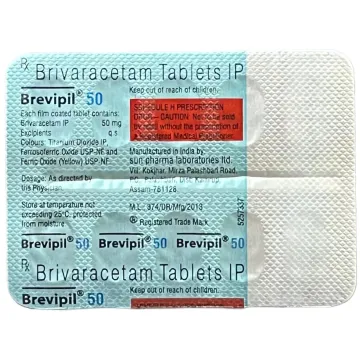 Brevipil 50 Tablet product image