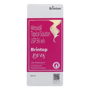 Brintop Diva 5% Topical Solution 120ml product image