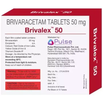 Brivalex 50mg Tablet product image