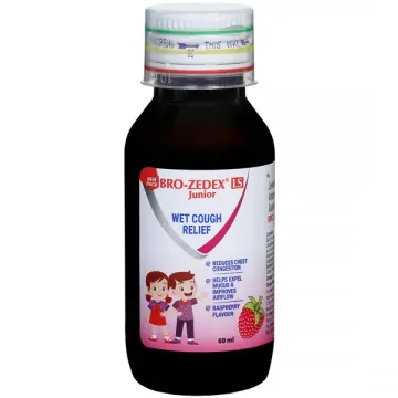 Bro Zedex Ls Expectorant Raspberry 60ml product image