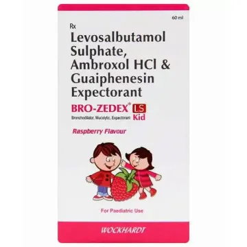 Bro-zedex Ls Kid Expectorant Raspberry 60ml product image