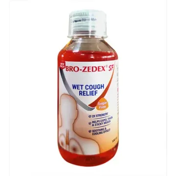 Bro-zedex Sf Syrup Sugar Free 100ml product image