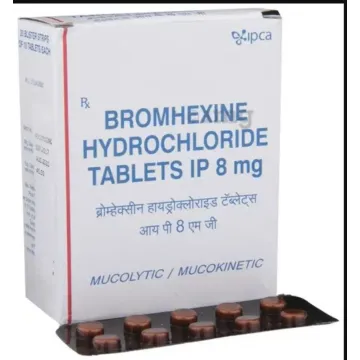 Bromhexine Hydrochloride 8mg Tablet product image