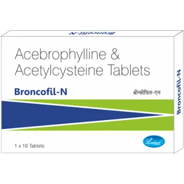 Broncofil N Tablet product image