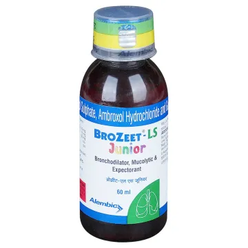 Brozeet-ls Junior Expectorant 60ml product image