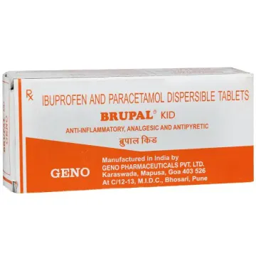 Brupal Kid 100mg/125mg Tablet product image