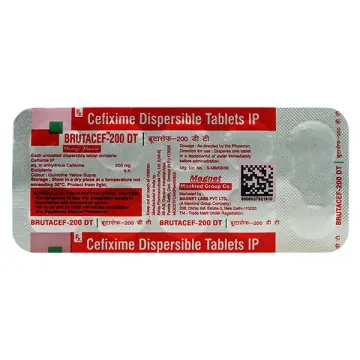 Brutacef 200mg Tablet Dt product image