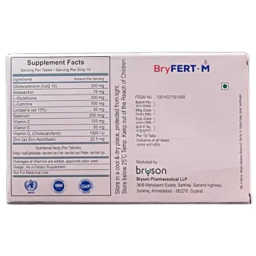 Bryfert M Tablet product image
