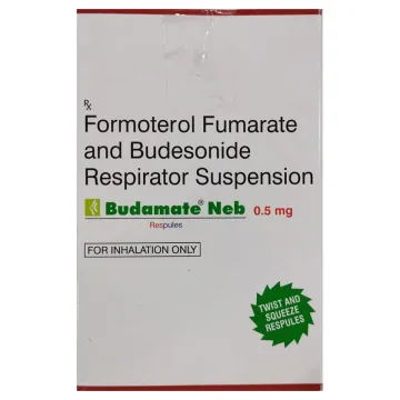 Budamate Neb 0.5mg Respules (2ml Each) product image