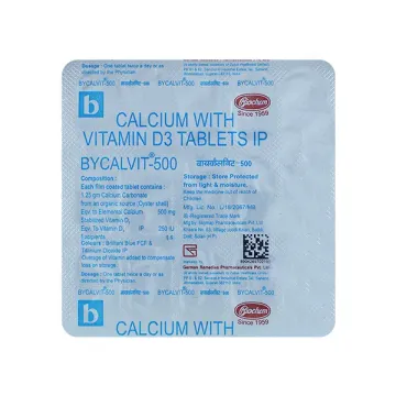 Bycalvit 500mg Tablet product image