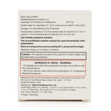 C One 250mg Injection product image