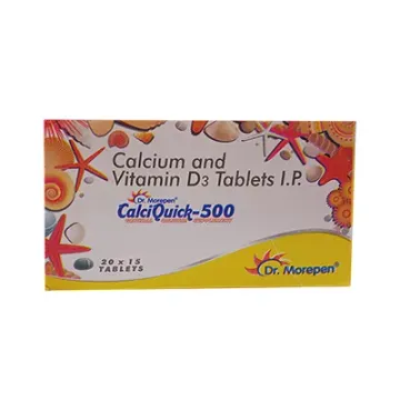Calciquick 500 Tablet product image