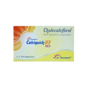 Calciquick D3 1000 Iu Capsule product image