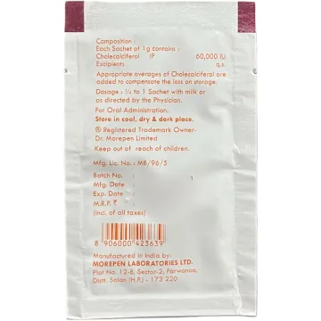Calciquick D3 Sachet 1gm product image