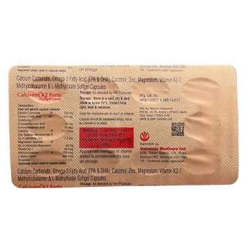 Calcivent K2 Forte Capsule product image