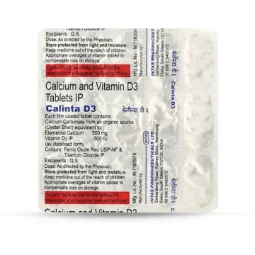 Calinta D3 Tablet product image