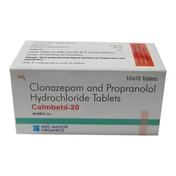 Calm Beta 20 Mg Tablet product image