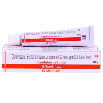 Candiderma Plus Cream 10gm product image