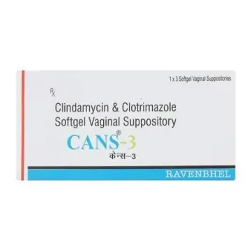 Cans 3 Vaginal Suppository product image