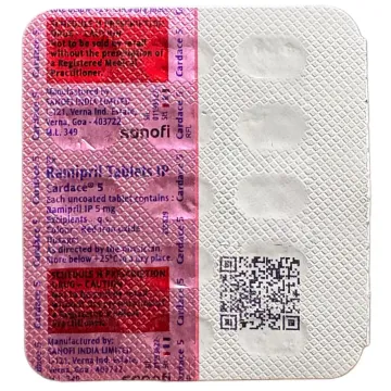 Cardace 5 Tablet product image