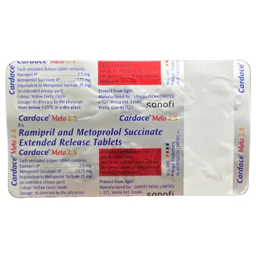 Cardace Meto 2.5 Tablet product image