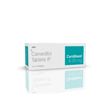 Cardibest 6.25mg Tablet product image