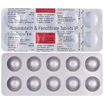 Cardirose F 10 Tablet product image