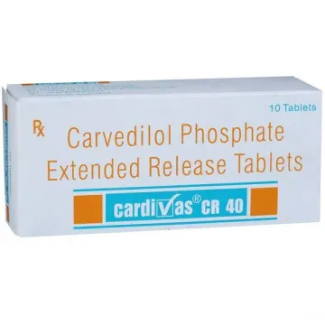 Cardivas Cr 40 Tablet product image