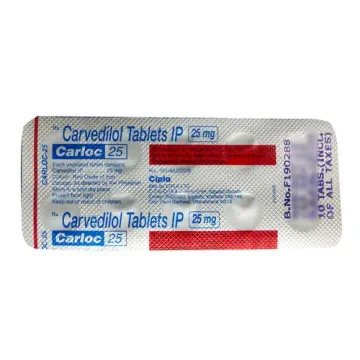 Carloc 25 Tablet product image