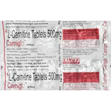 Carniglo 500mg Tablet product image