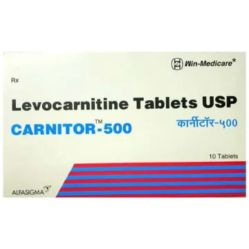 Carnitor 500 Tablet product image