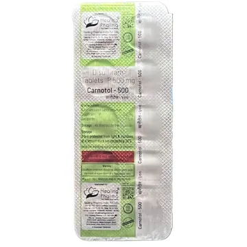 Carnotol 500 Tablet product image