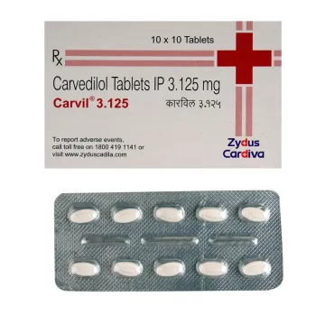 Carvil 3.125 Tablet product image