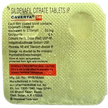 Caverta 50 Tablet product image