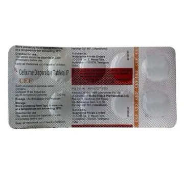 Cef 200 Dt Tablet 10 Tablet product image