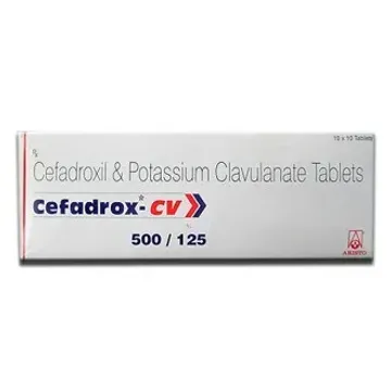 Cefadrox Cv 500/125 Tablet product image