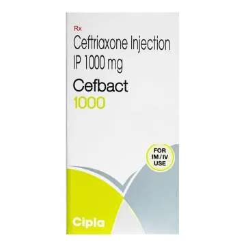 Cefbact 1000 Injection product image