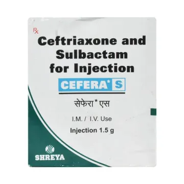 Cefera S 1000mg/500mg Injection product image