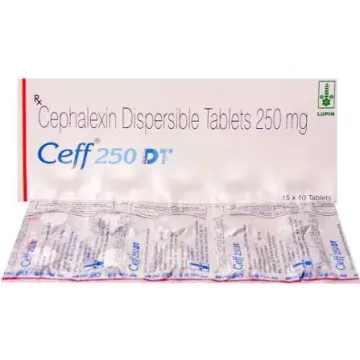 Ceff 250mg Tablet Dt product image