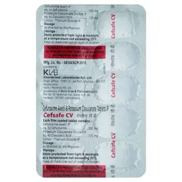 Cefsafe Cv Tablet product image