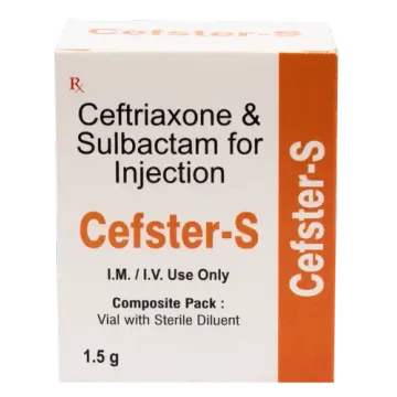 Cefster-s 1.5gm Injection product image