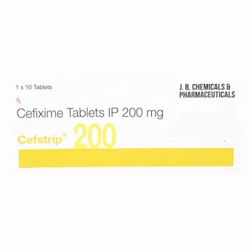 Cefstrip 200 Tablet product image
