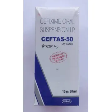 Ceftas 50mg Oral Suspension product image