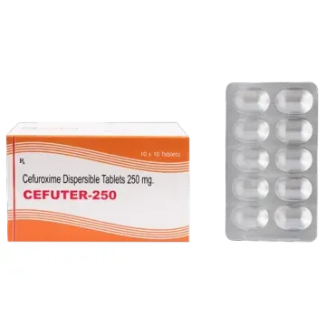 Cefuter 250 Tablet product image