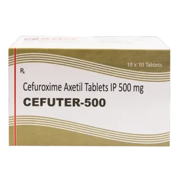 Cefuter 500 Tablet product image