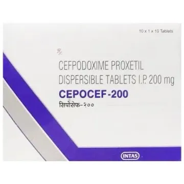 Cepocef 200mg Tablet product image